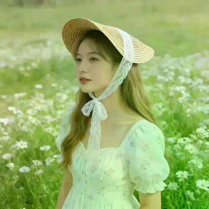Chapeau de paille victorien à lacets fait main style Lolita français pour plage et protection solaire accessoire coiffure occaions spéciales