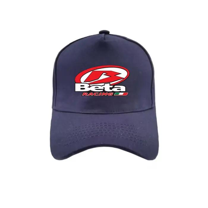 Casquette de baseball réglable unisexe Beta Racing, protection solaire, tricotée en coton pour adultes, décontractée, sportive, multicolore pour homme et femme