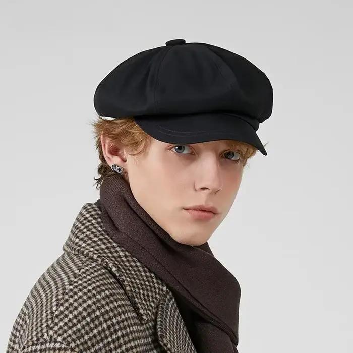 Chapeau octogonal pour hommes et femmes