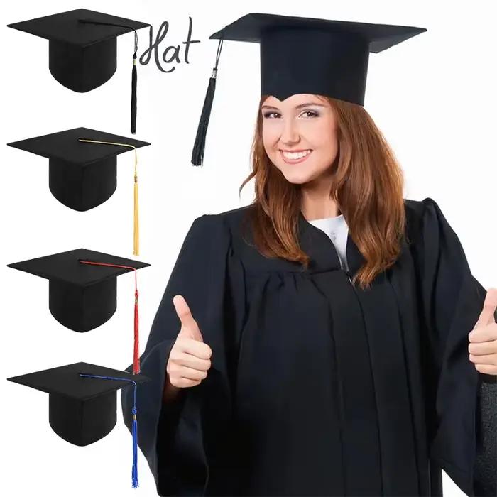 Casquettes de célibataire avec glands pour adultes