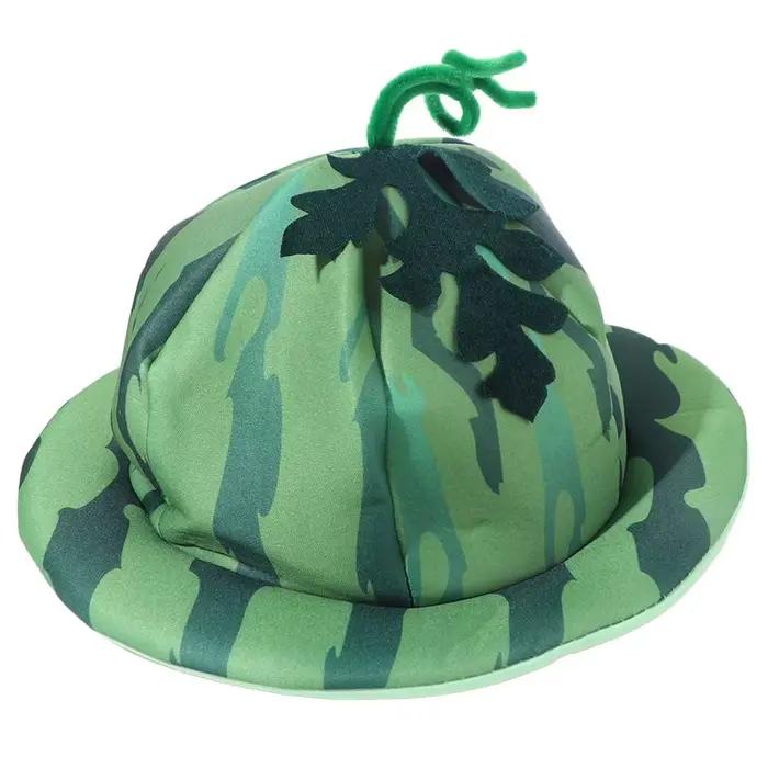 Chapeau de soleil créatif en forme de pastèque