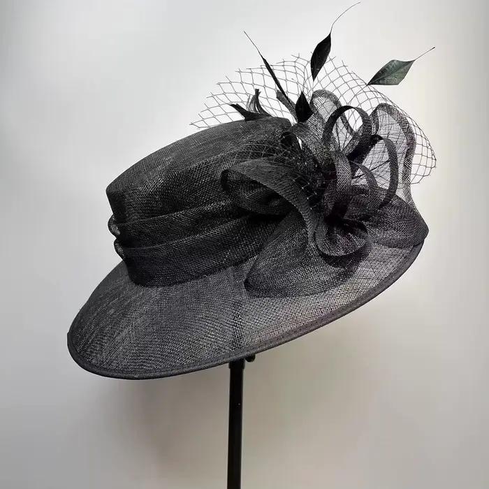 Nouveau chapeau élégant pour femmes en chanvre philippin de haute qualité pour l'été