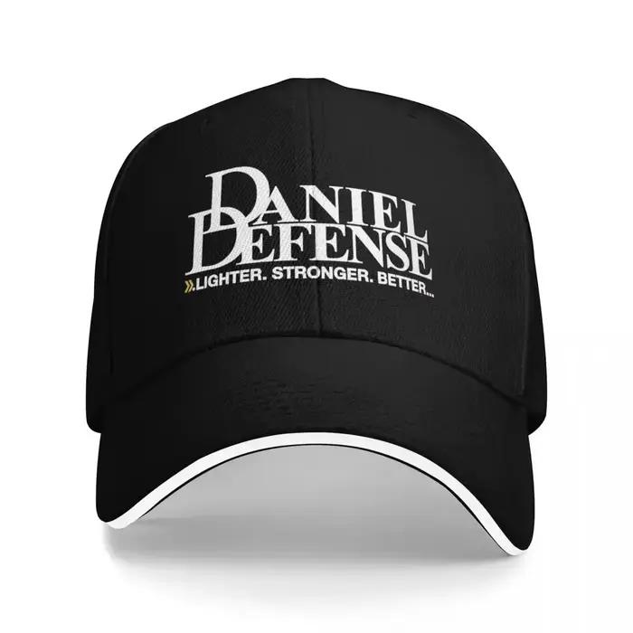 Casquette Daniel Defense Vintage en Polyester pour Femmes et Hommes, Adaptée aux Plages et Activités Extérieures, Protéction Solaire et Style Streetwear