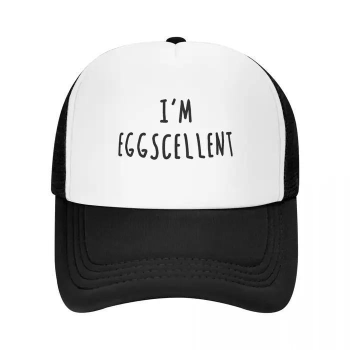 Casquette de Baseball I'm Eggscellent Design pour Homme et Femme