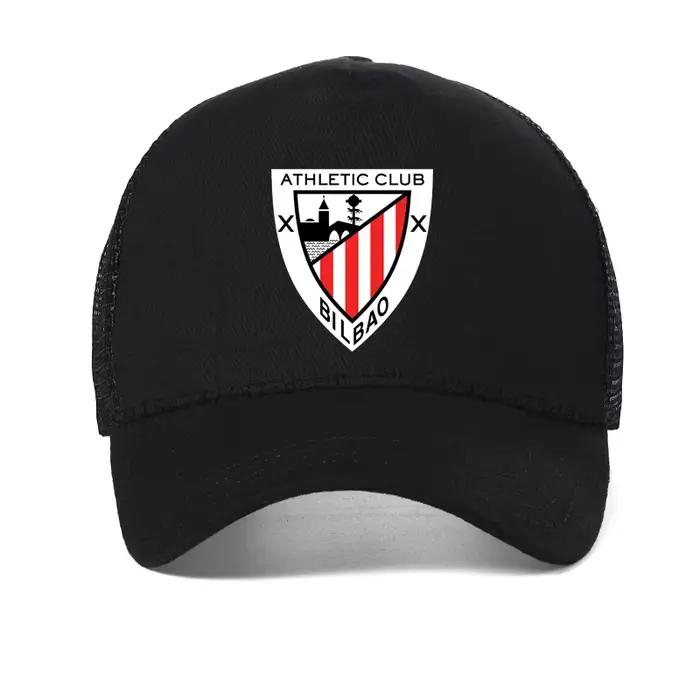 Casquette de baseball Athletic Club de Bilbao coton imprimé pour hommes et femmes toutes saisons décontracté ajustable multicolore occassions sportives et quotidiennes