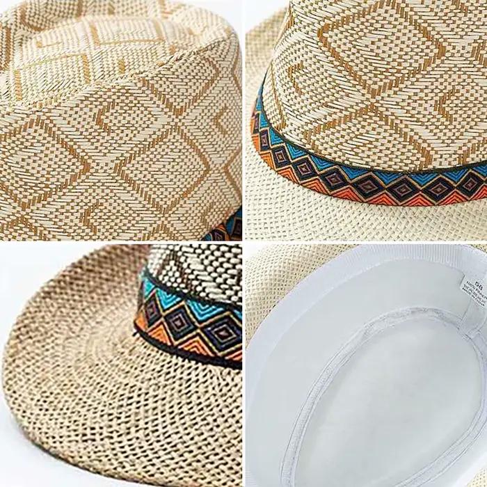 Chapeau de paille d'été pour homme