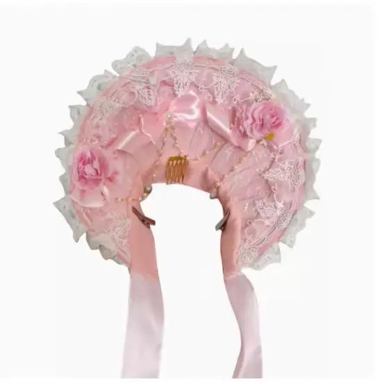 Chapeau de soleil vintage Sweet Lolita pour femme