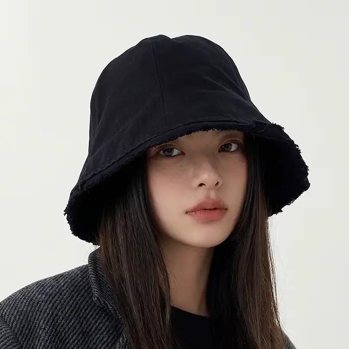Chapeau de pêcheur de style japonais à grande visière