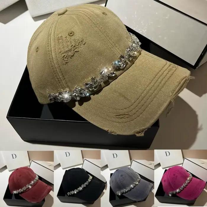 Casquette de Baseball en diamant pour femmes