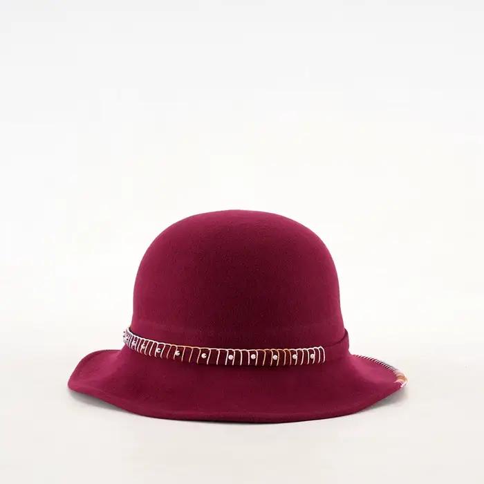 Chapeau en Laine Élégant pour Femme – Style Vintage Tendance Automne Hiver