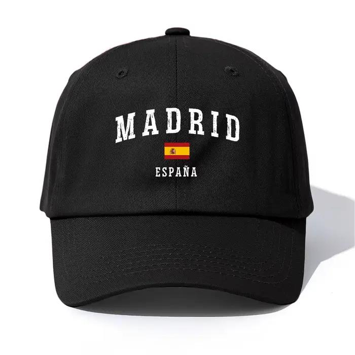 Casquette de Baseball imprimée MADRID pour adultes