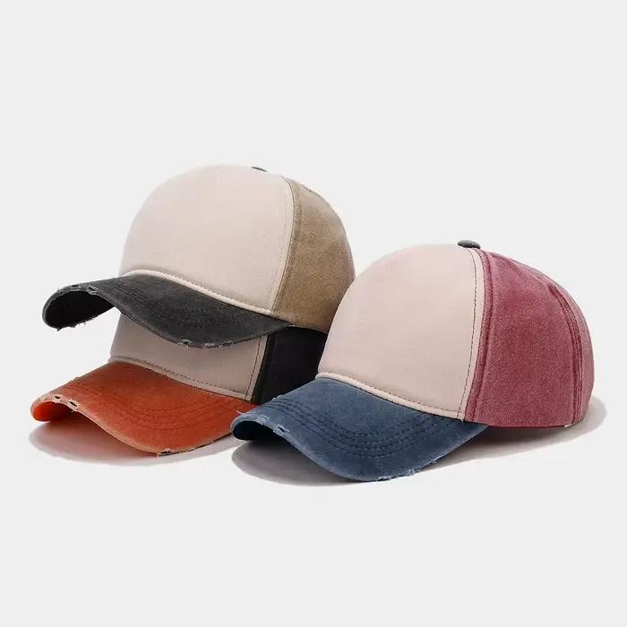 Casquette de Baseball en coton lavé pour femmes