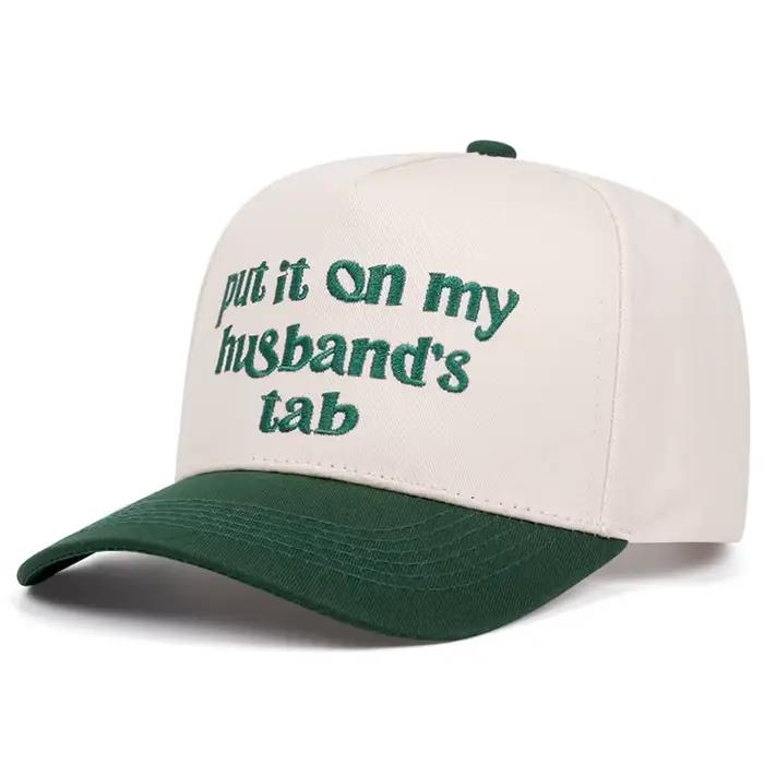 Mettez-le sur lettre broderie casquettes de baseball femmes hommes en plein air hip-hop décontracté canard chapeaux