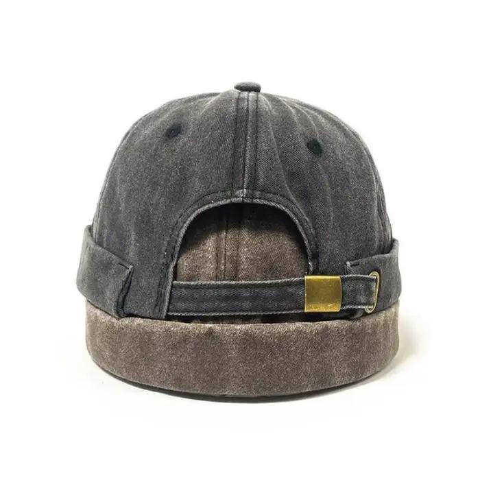 Casquette Docker Vintage Homme sans Bord
