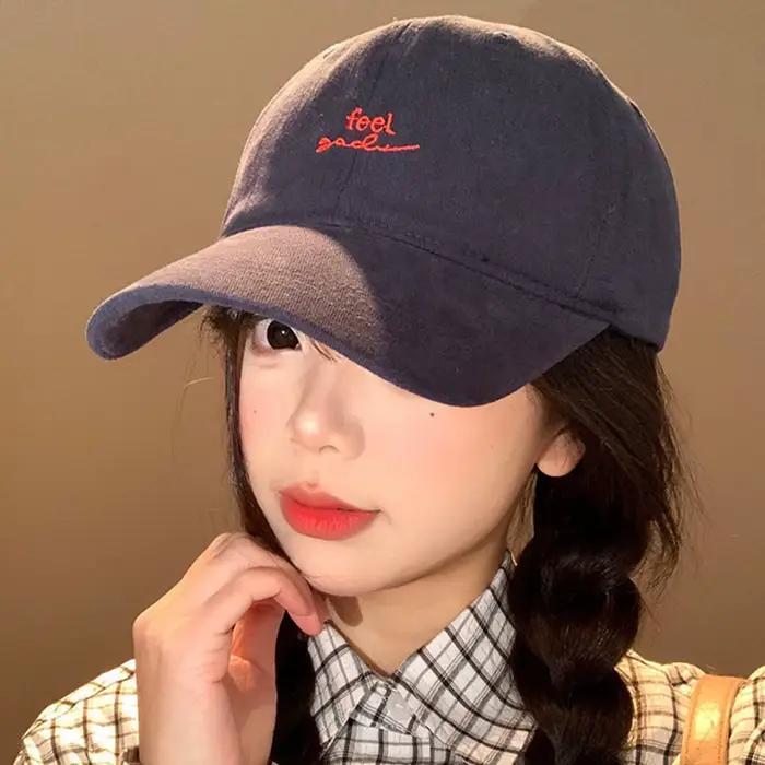 Casquette de baseball rétro tendance pour femme