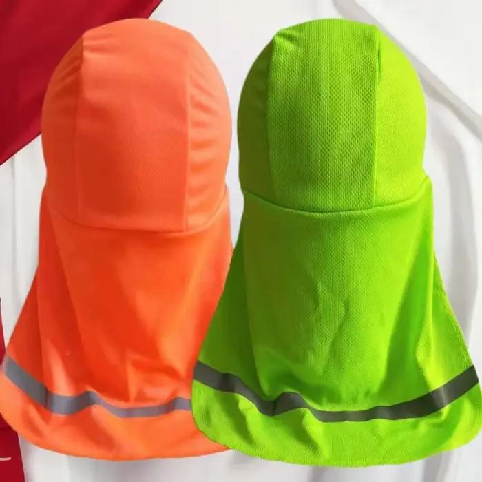 Capuchon rigide de protection solaire avec pare-soleil rafraîchissant élastique