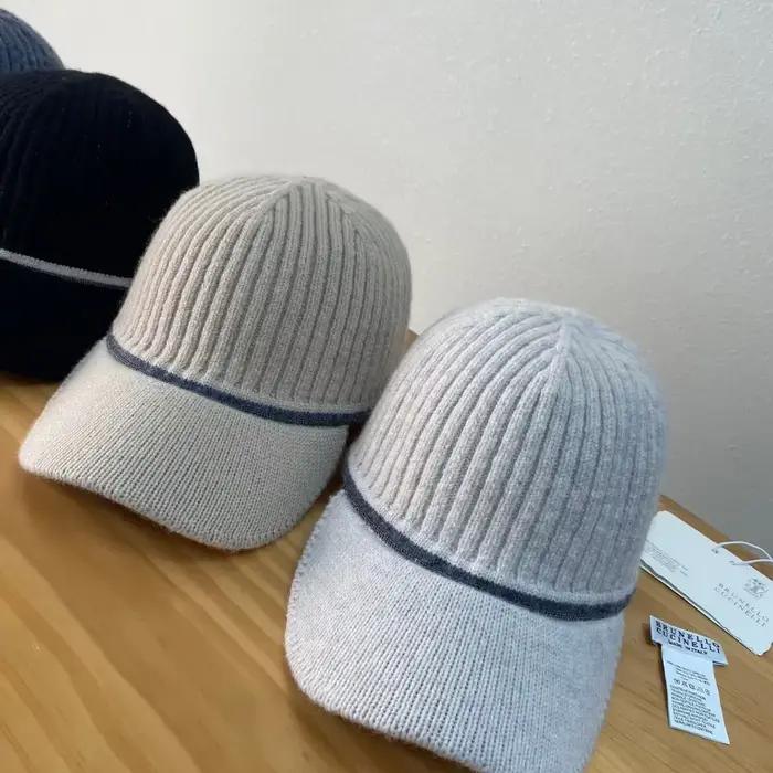 Casquette de baseball en laine pour femme
