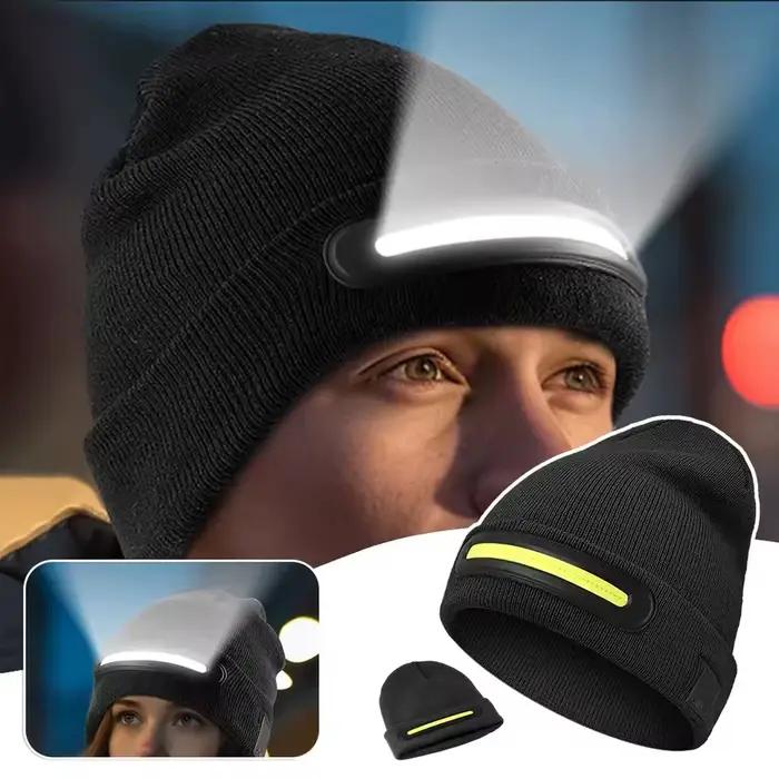Bonnet LED avec lumière unisexe