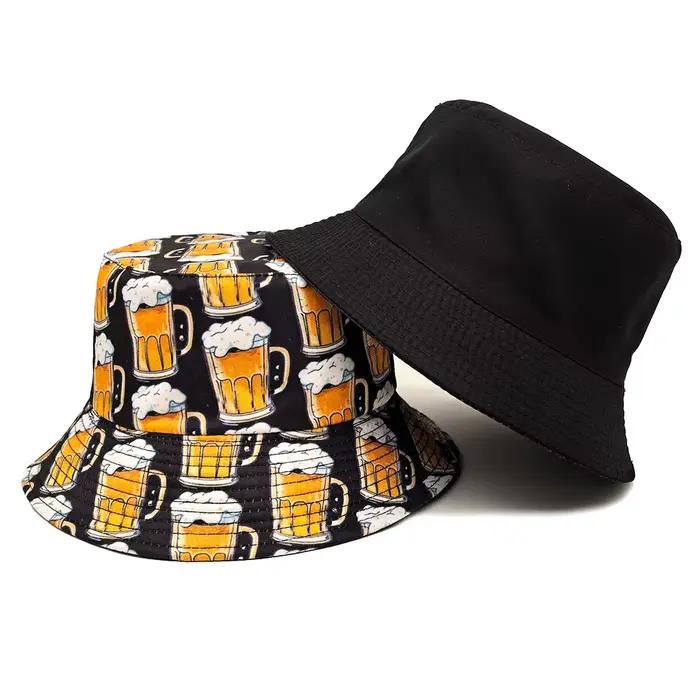Chapeau seau de bière de dessin animé