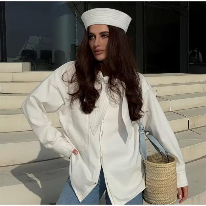 Chapeau de marin rayé tendance pour cosplay