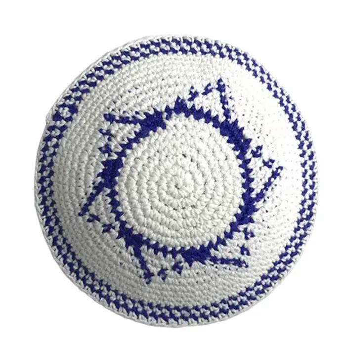 Chapeau Kippa Unisexe Modernisé Géométrique Pour Tenues Juives Adultes Polyvalentes Occasions Spéciales