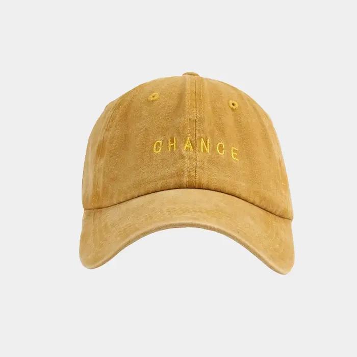 Casquette de Baseball en Coton Délavé pour Homme et Femme
