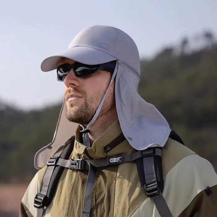 Chapeau de pêcheur avec protection du cou