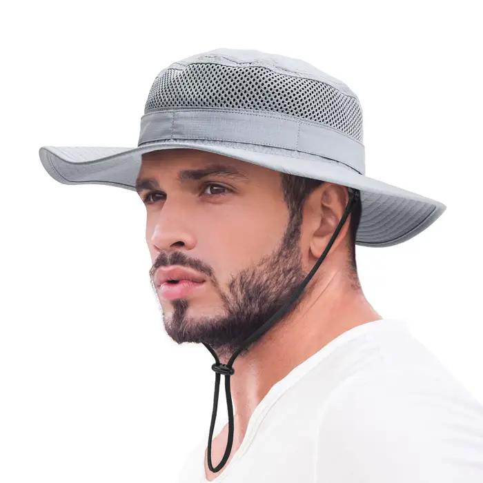 Chapeau d'extérieur en maille pour homme