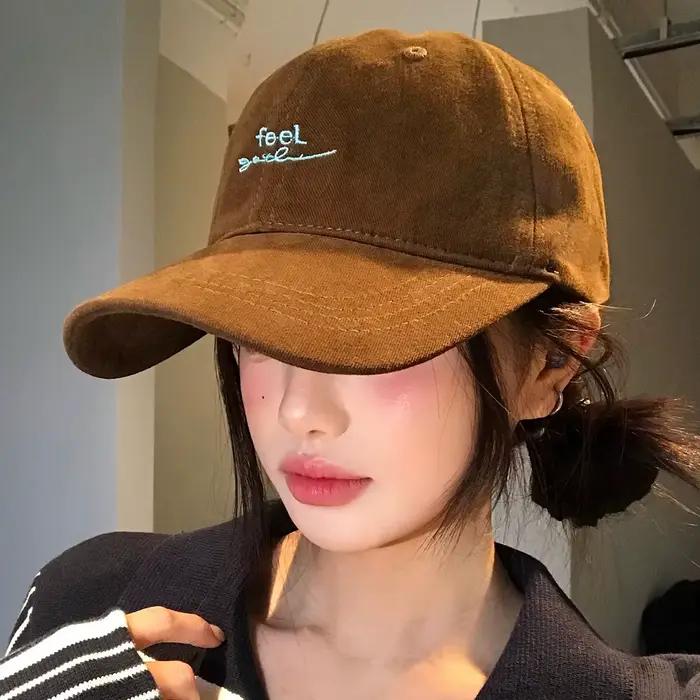Casquette de baseball rétro tendance pour femme