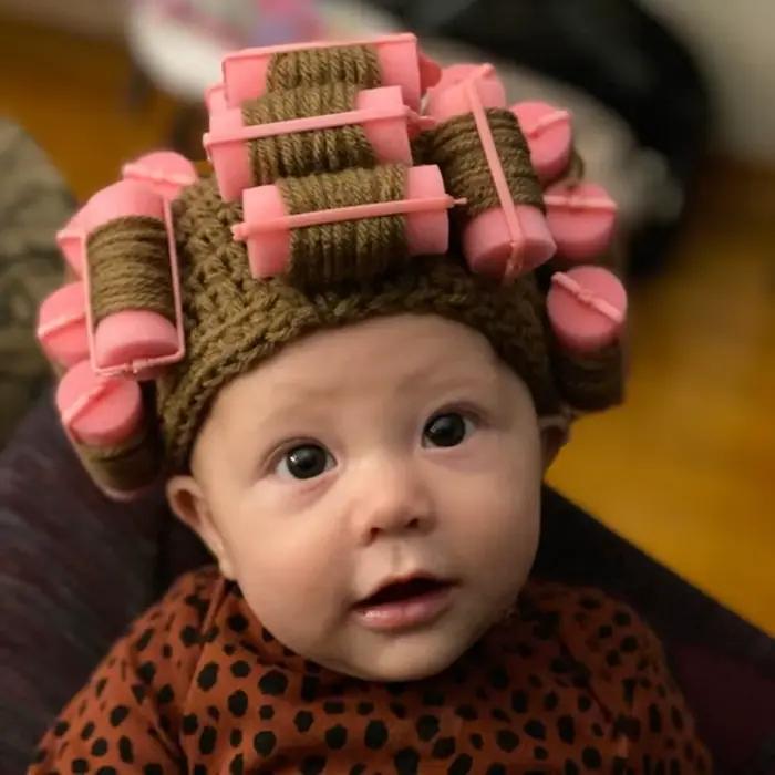 Chapeau en crochet doux pour tout-petits