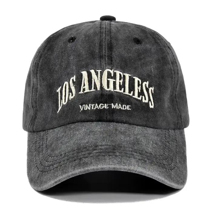 Casquette de Baseball pour femmes lettre broderie capote hommes casquettes à visière décontracté rétro été unisexe