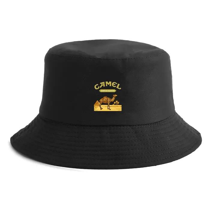Chapeau Bob Réversible Imprimé Désertique Camel Rétro pour Hommes et Femmes – Protection Solaire Estivale pour