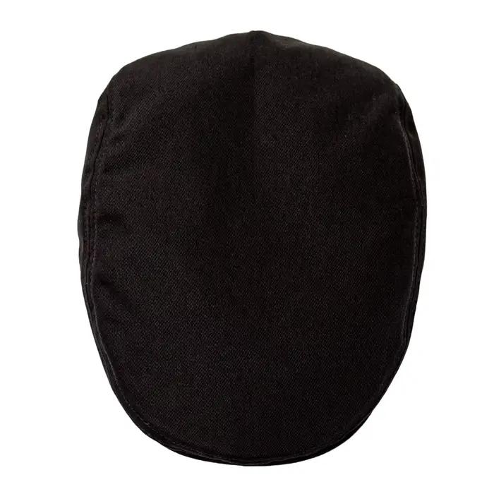 Casquette plate en coton aéré pour homme