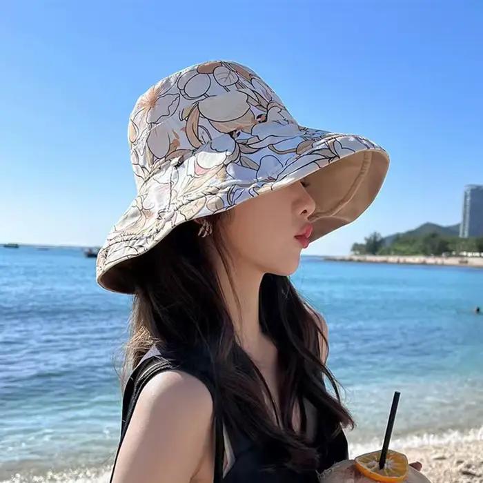Chapeau bob double face pour femme