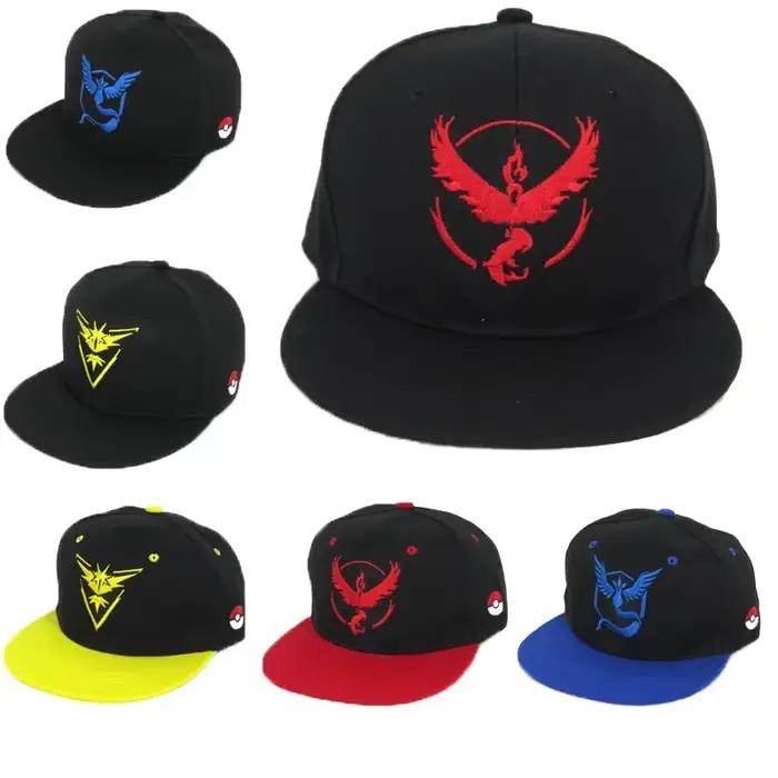 Casquettes de baseball de dessin animé unisexes en coton et polyester pour hommes et femmes, style sportif et hip-hop, protection solaire, sept couleurs disponibles, ajustement facile, idéal pour toutes les saisons et occasions décontractées