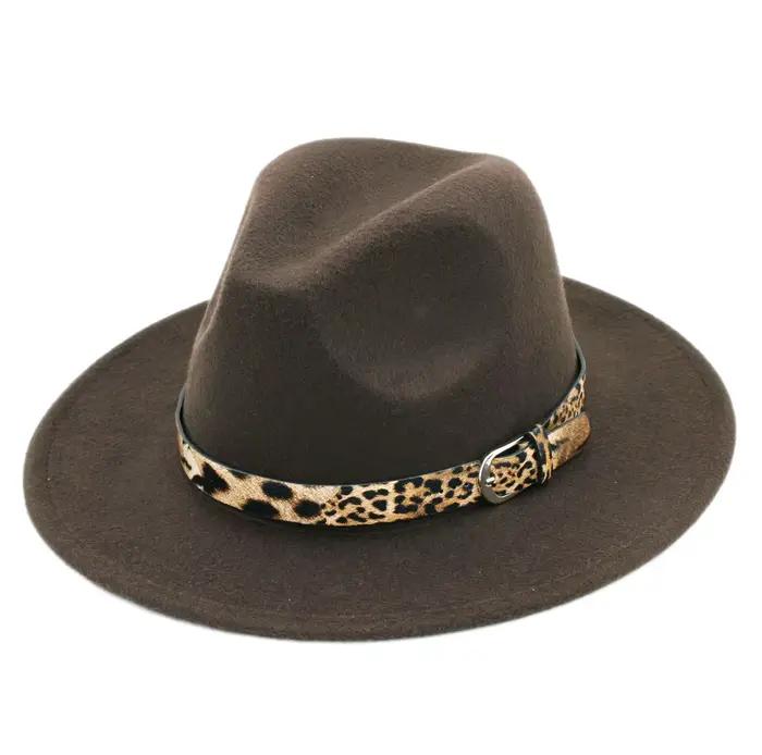Chapeaux Fedora en feutre pour femmes