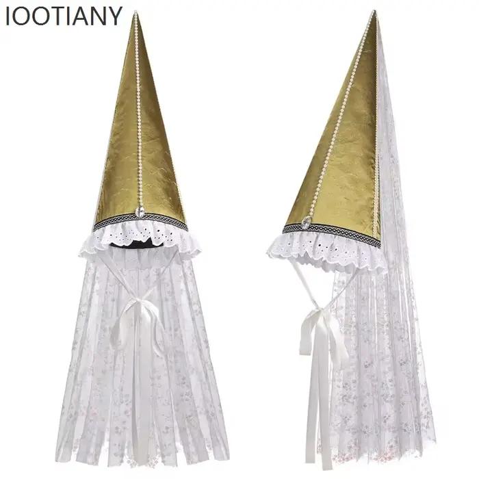 Chapeau de sorcière clown adulte avec voile facial