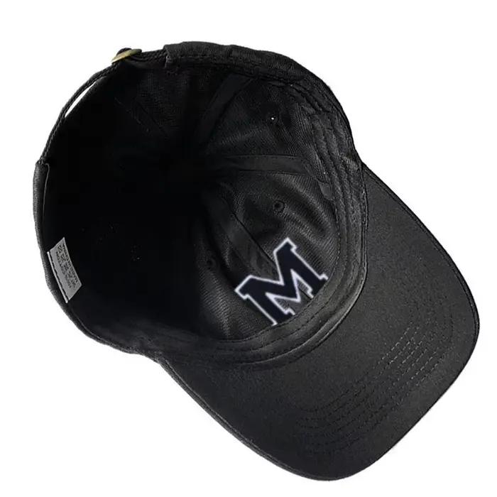 Casquette de baseball brodée avec initiales A-Z pour hommes et femmes