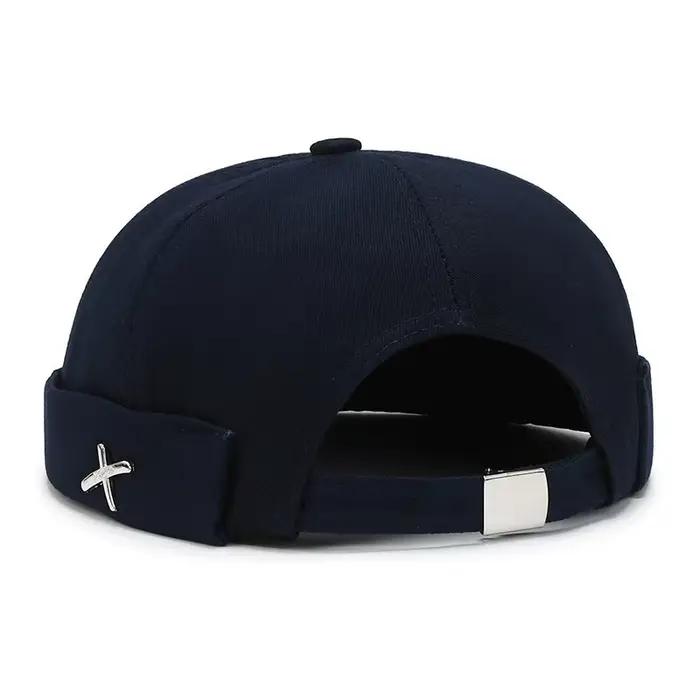Nouveau Chapeau Printemps X Logo Melon Skin Unisexe en Fibre de Polyester