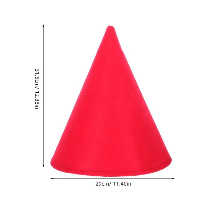 Lot de 4 chapeaux d'elfe de Noël en feutre