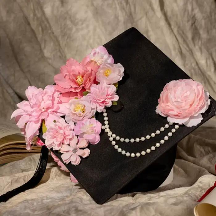Casquette Trencher à fleurs