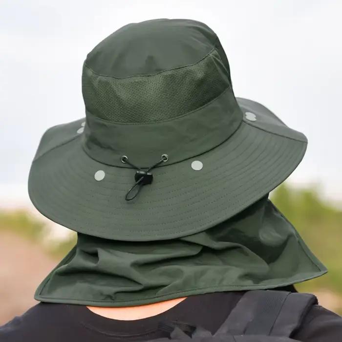 Chapeau de pêcheur sportif à séchage rapide pour hommes et femmes protection solaire été printemps automne extérieur