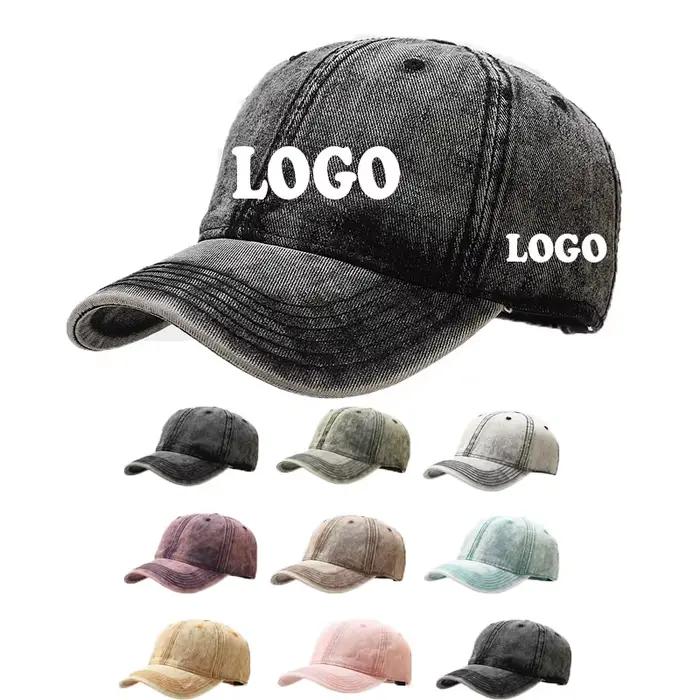 Casquettes de baseball brodées personnalisées pour hommes et femmes