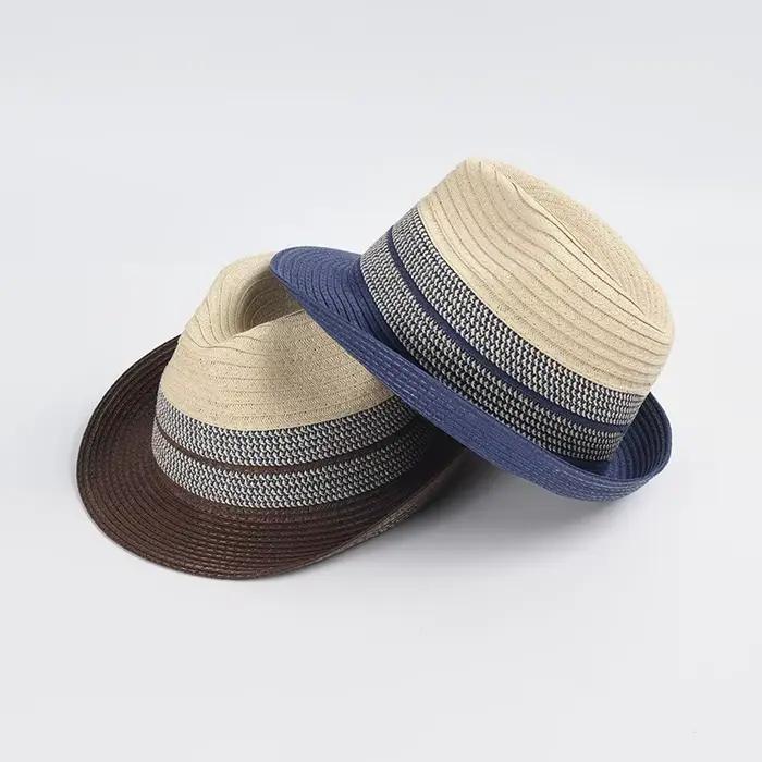 Chapeau vintage à bords courts pour hommes et femmes