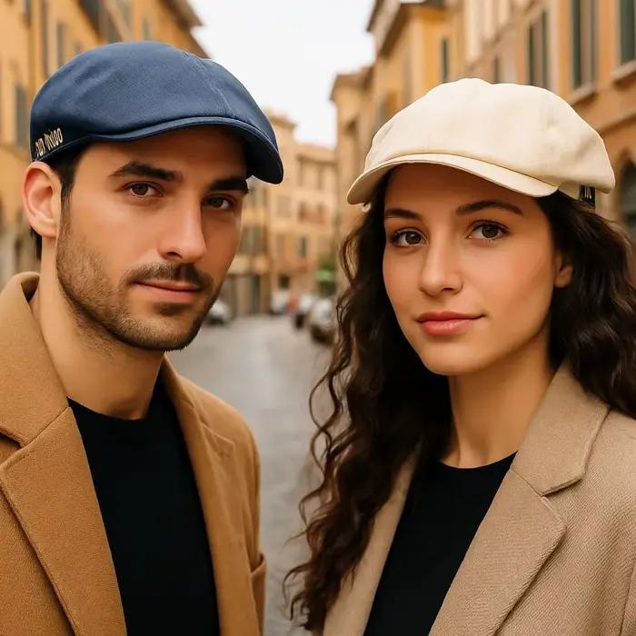 Casquettes en coton Peaky Blinders pour hommes