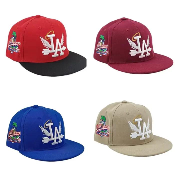 Casquette de baseball brodée de Los Angeles unisexe ailes d'ange