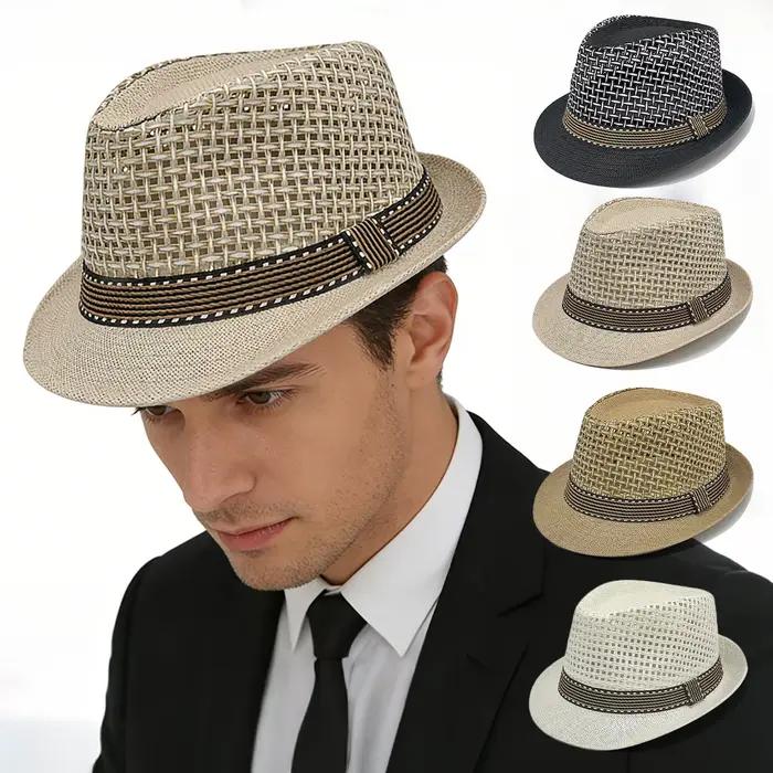 Chapeau de paille d'été pour hommes