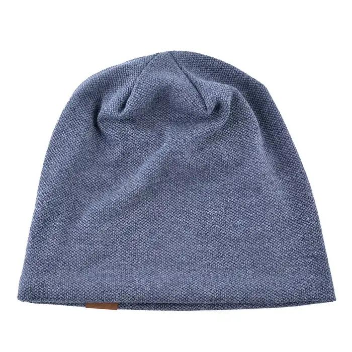 1 bonnet tricoté chaud pour hommes et femmes – Style SolidHip-hop à la mode