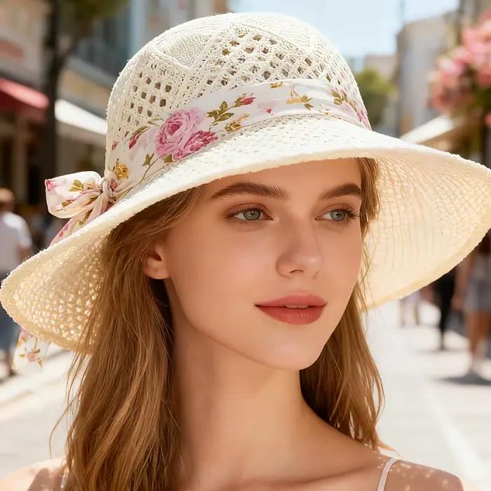 Nouveau chapeau de soleil d'été pour femmes