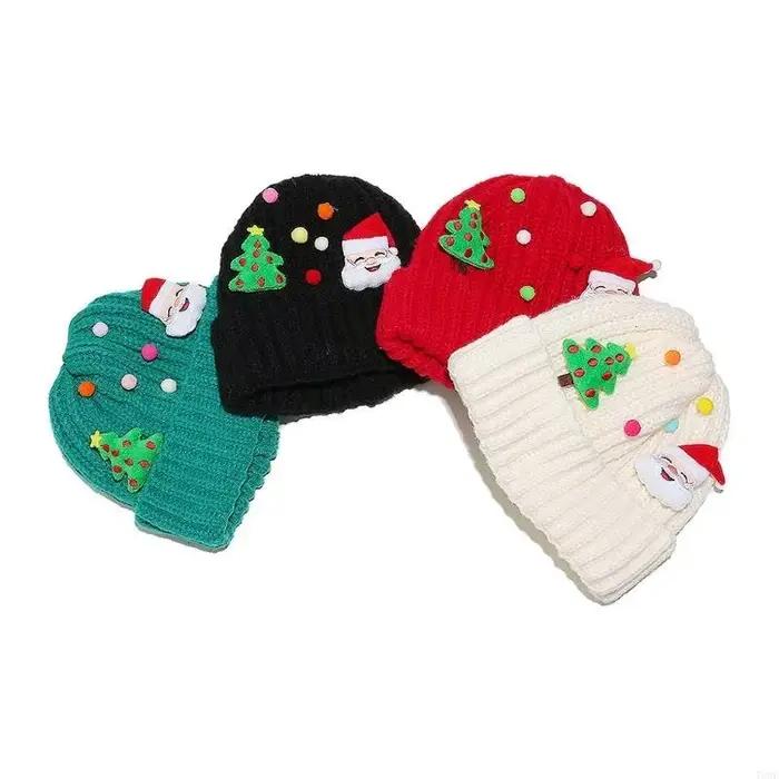 Bonnets fête noël crochet à main